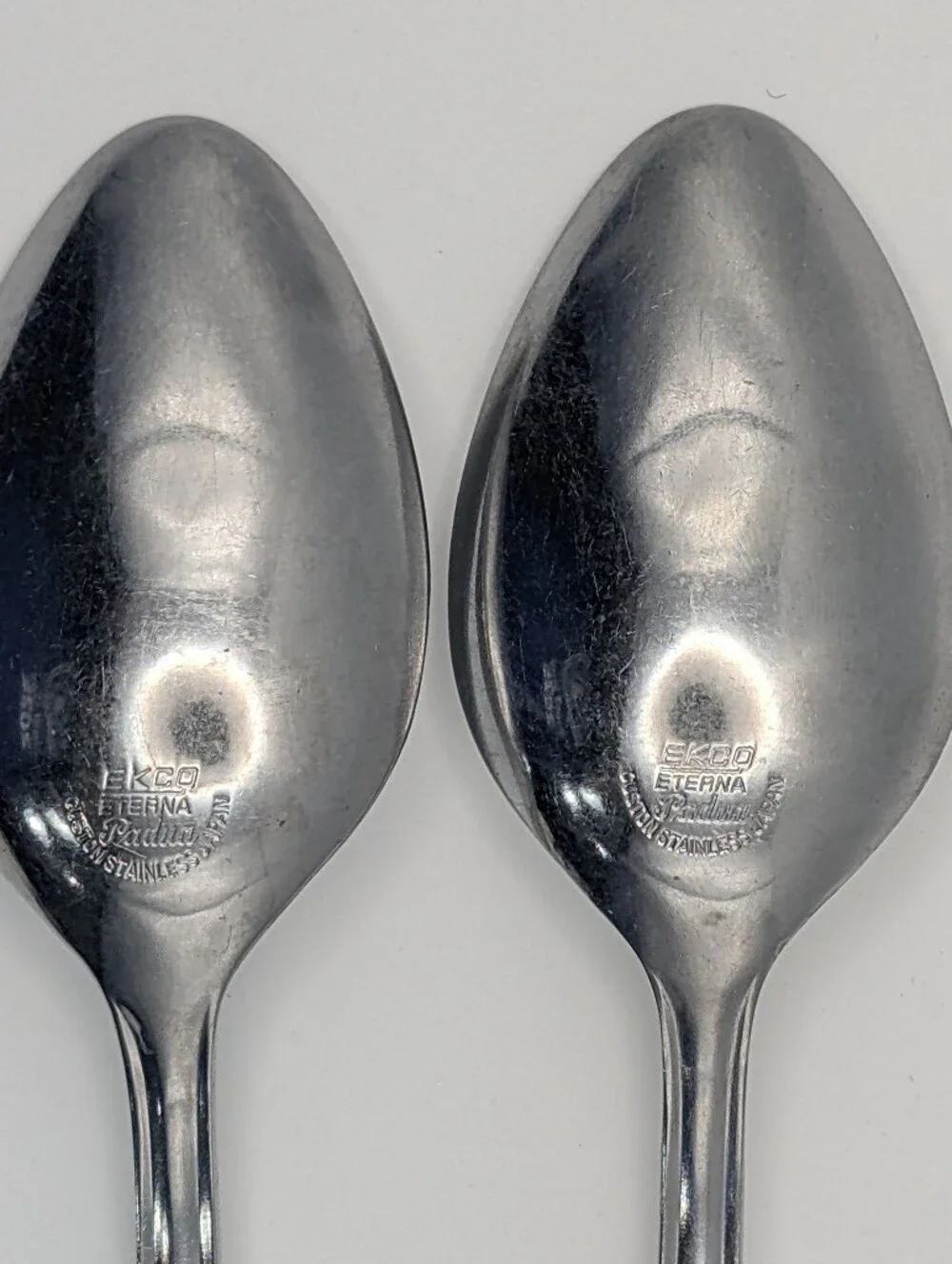 Ekco Eterna Padua Custom Stainless Japan Place Spoons - Set of 2 |  2 of 3 | MCM